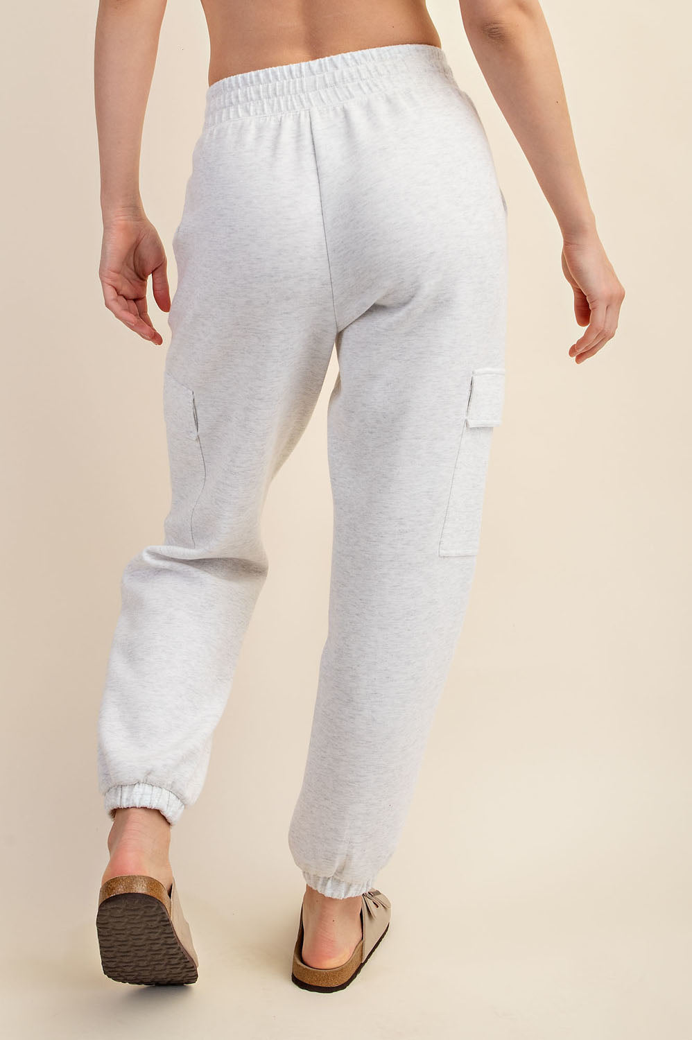 Grey Day Cargo Joggers
