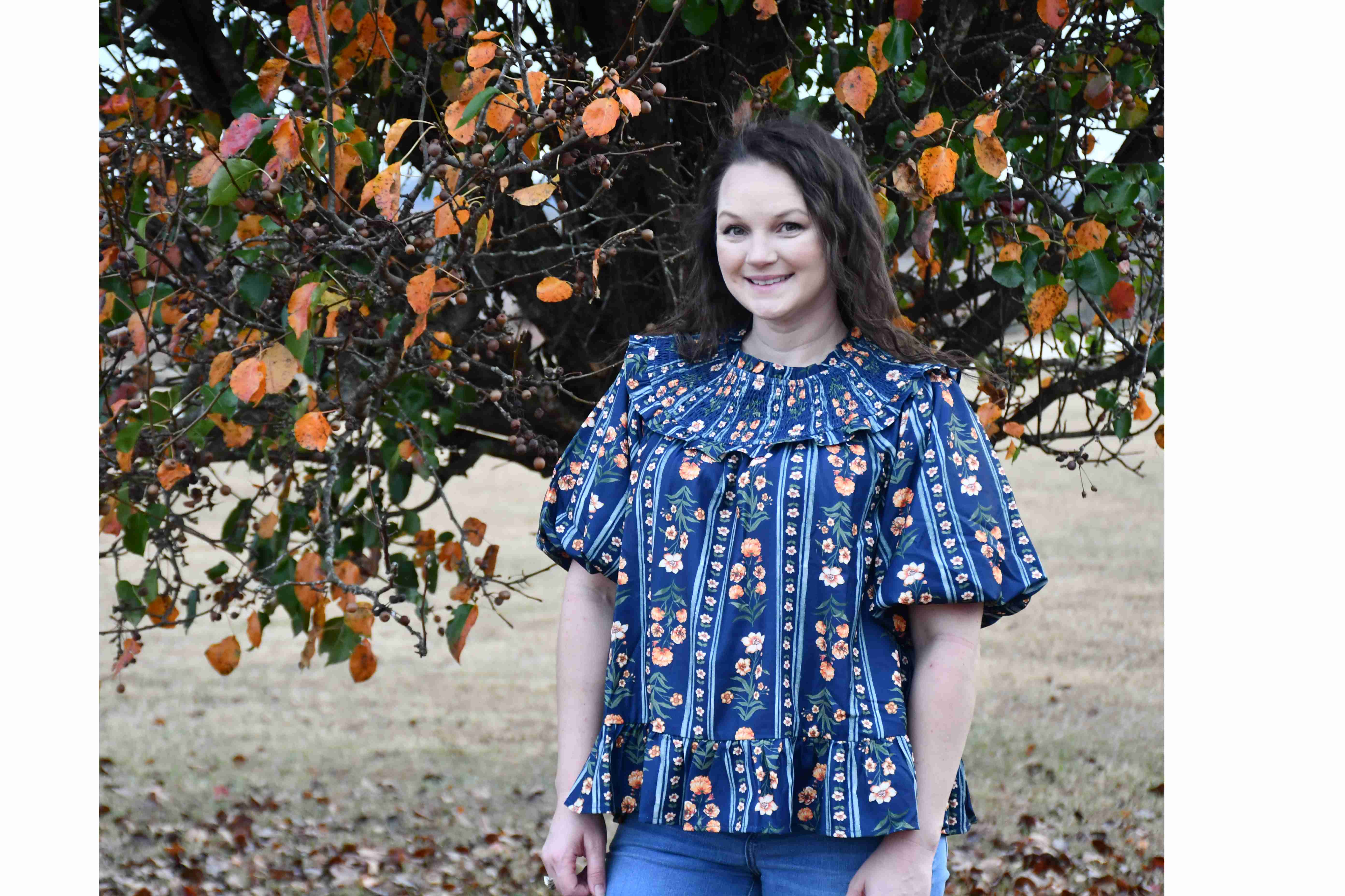 Blossom Breeze Ruffle Top