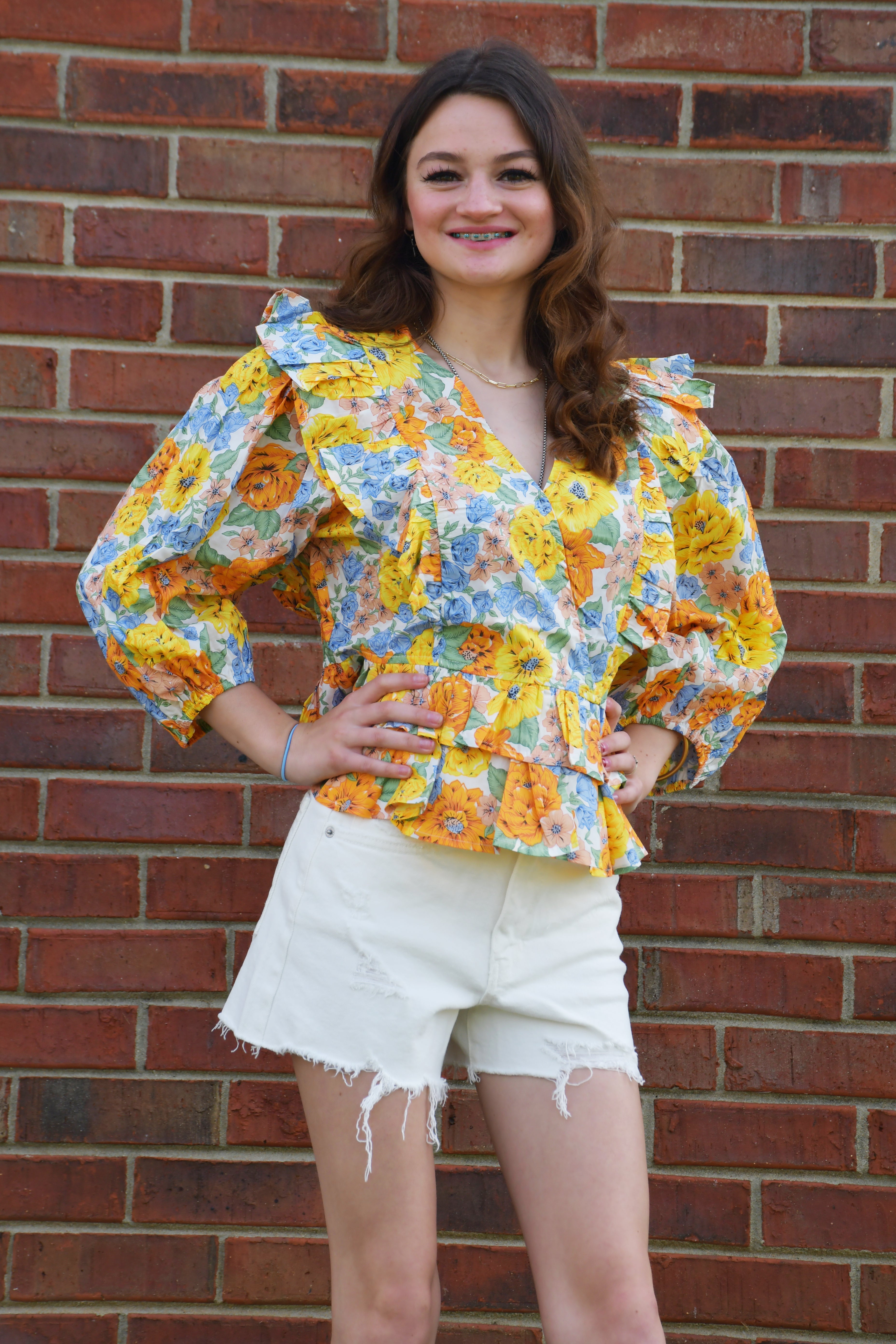 Ruffle My Mood Tee